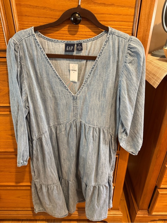 GAP Dresses & Skirts - Gap Denim Dress NWT Size M